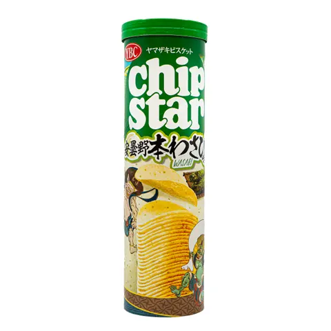 YBC Chip Star chipsy o smaku Wasabi, 105g