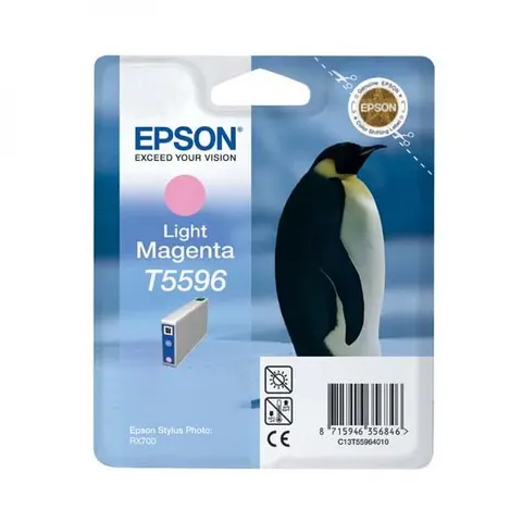 Tusz EPSON C13T55964010 - jasny magenta, 13ml