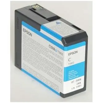 Tusz EPSON C13T580200 - cyan, 80ml
