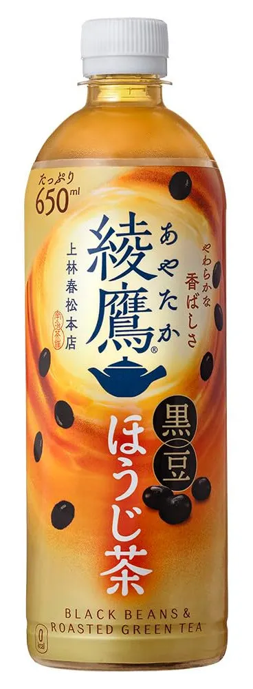 Ayataka Zielona herbata prażona z czarną soją, 650 ml