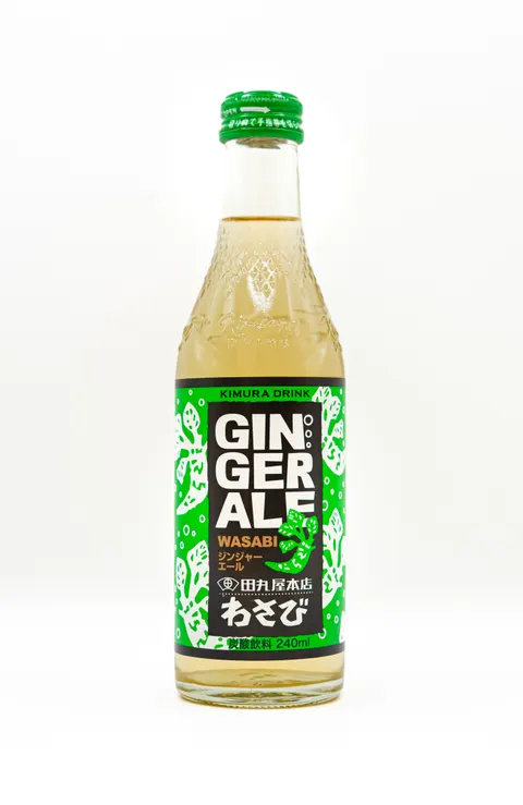 Kimura Ginger Ale gazowany napój wasabi z imbirem, 240 ml