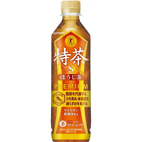 Suntory Iyemon Tokucha Hojicha Japońska herbata prażona, 500 ml
