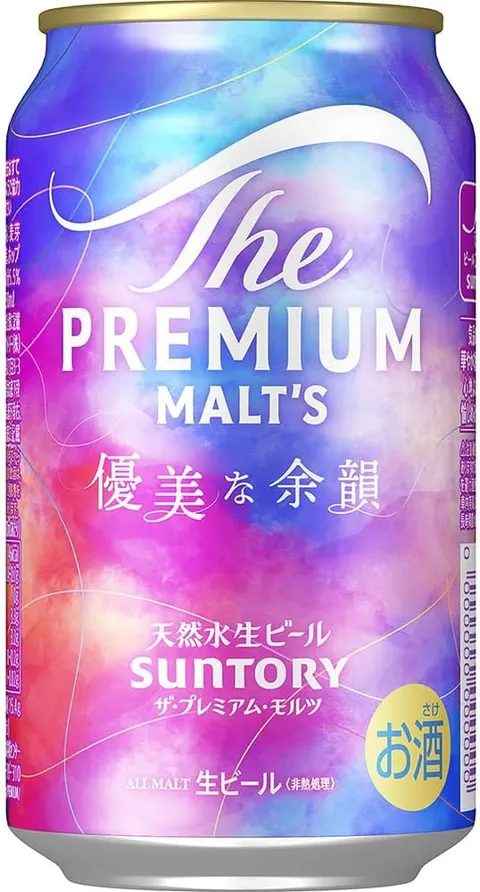 Suntory The Premium Malt's piwo Elegant Aftertaste 5,5%, 350ml