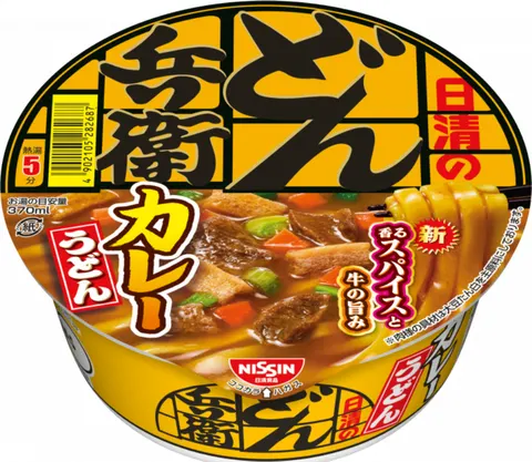 Nissin Donbei Cup Instant Udon z curry, 86 g