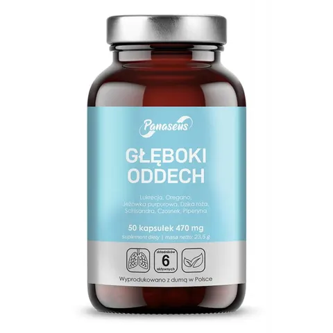 Głęboki oddech 50 kaps Panaseus
