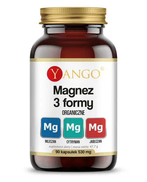 YANGO Magnez 3 formy (90 kaps.)