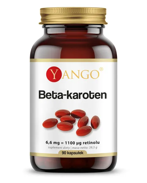 YANGO Beta karoten (Prowitamina A) (90 kaps.)