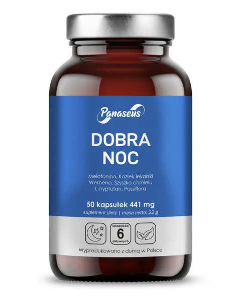 Panaseus - Dobra noc - 50 kapsułek