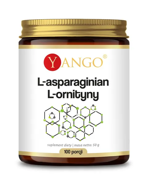 YANGO L-asparaginian L-ornityny (50 g)