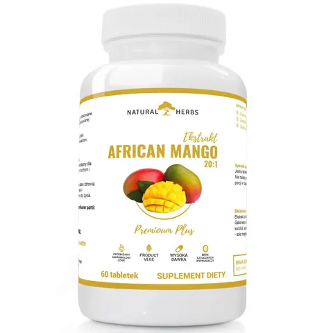 AFRICAN MANGO FORTE 20:112000 EKSTRA SILNE - Altopharma - 60 tabletek