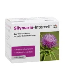 Silymarin-Intercell - 120 kapsułek - Intercell - Wsparcie Wątroby