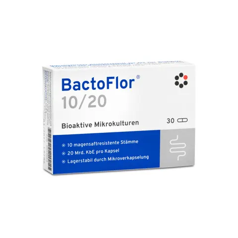 INTERCELL PHARMA Bactoflor 10/20 (30 kaps.)