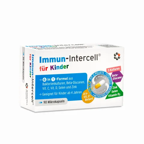 INTERCELL PHARMA Immun-Intercell dla dzieci (90 kaps.)