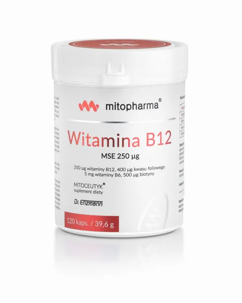 Witamina B12 MSE (120 kaps.) Dr. Enzmann MSE