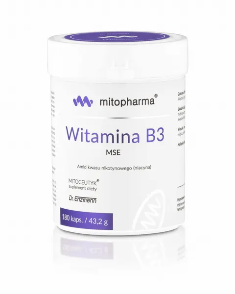 Witamina B3 MSE (180 kaps.) Dr. Enzmann MSE