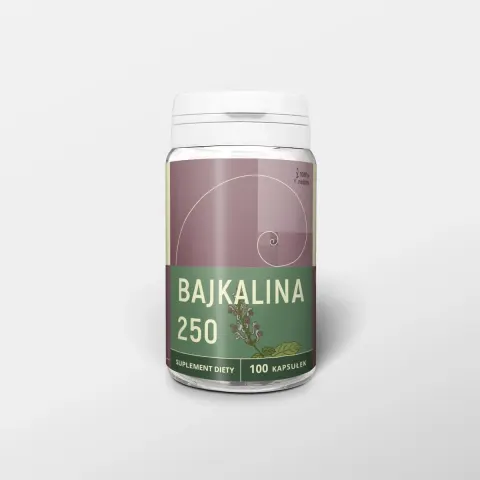 Bajkalina 100 kapsułek x 250 mg - Nanga - Mózg - Samopoczucie