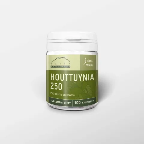 Houttuynia 100 kapsułek x 250 mg - Nanga - Walka z Bakteriami