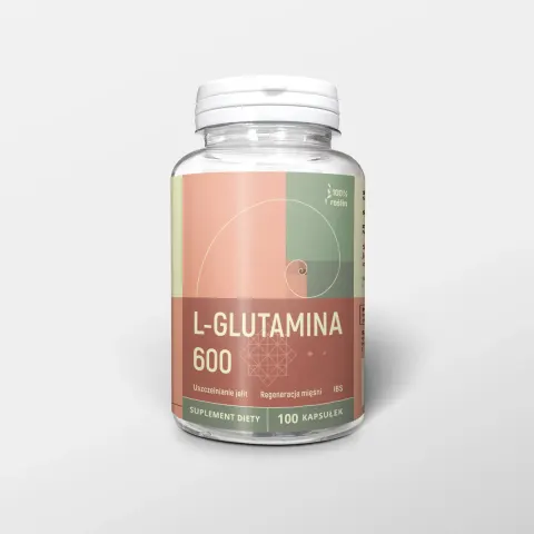 L-Glutamina 100 kapsułek x 600mg - Nanga - Jelita