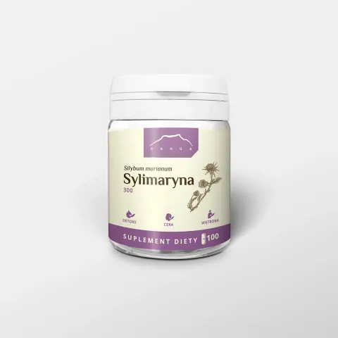 Sylimaryna 100 kapsułek x 300 mg - Nanga - Regeneracja Wątroby