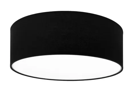Plafon czarny 38cm ART E27 lampa sufitowa