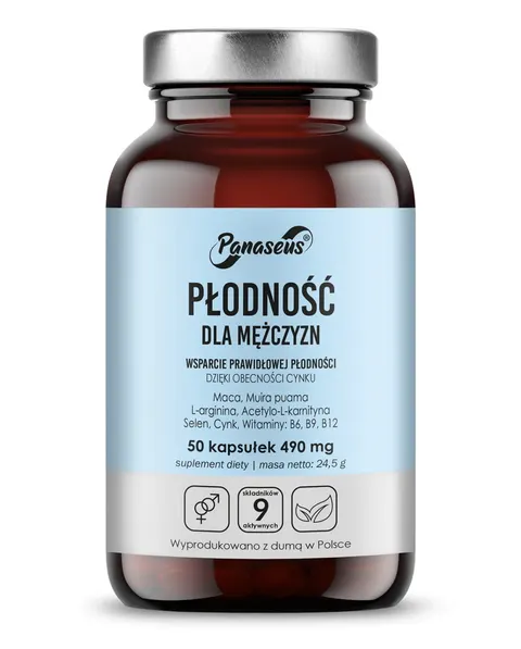 PANASEUS Płodność Mężczyzna (50 kaps.)