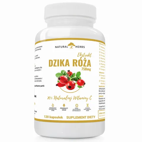 AltoPharma - Dzika Róża 750 mg - 120 kapsułek