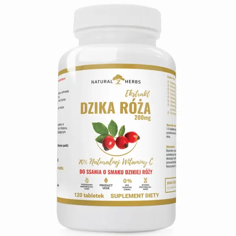 AltoPharma - Dzika Róża 200mg - do ssania - 120 tabletek