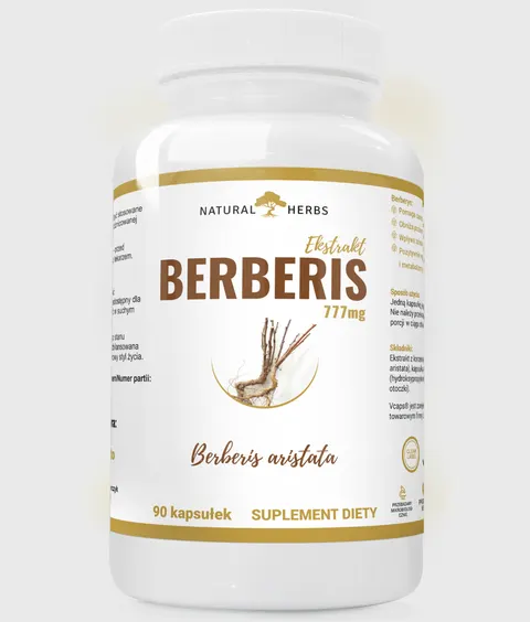 AltoPharma - Berberys 777mg - 90 kapsułek