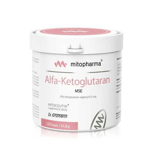 DR. ENZMANN MSE Alfa-Ketoglutaran MSE (120 kaps.)