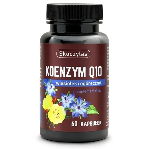 Skoczylas - Koenzym Q10 Wiesiołek i Ogórecznik 60 kaps.