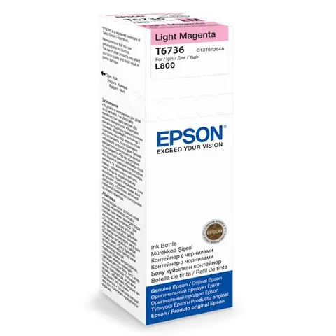 Tusz EPSON C13T67364A - jasny magenta, 70ml, 1900 stron
