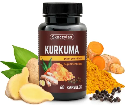 Skoczylas - Kurkuma Piperyna Imbir Resweratrol i Kwercetyna
