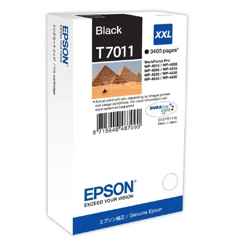 Tusz EPSON XXL - czarny, 3400 stron