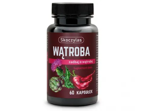 Wątroba Skoczylas 60 kaps wegetariańskich