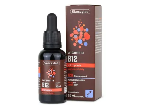 Skoczylas - Witamina B12 w Kroplach (Forma Metylowana)
