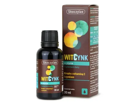 Skoczylas - WitCynk w płynie - Witamina C, Cynk