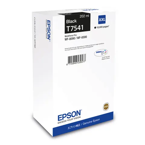 Tusz EPSON T7541 - czarny, 202ml
