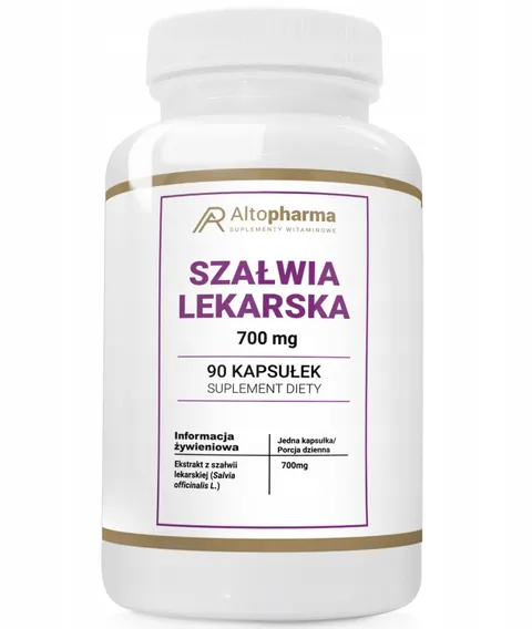 AltoPharma - Szałwia Lekarska Ekstrakt 700mg - 90 kaps