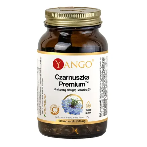 Yango - Czarnuszka Premium - 90 kapsułek