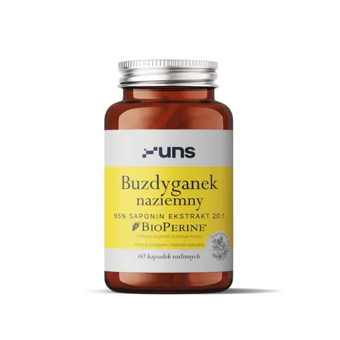 UNS - Buzdyganek Naziemny + Bioperine - 60 vege kaps.