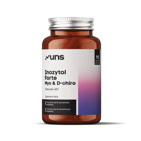 UNS Inozytol FORTE Myo & D-chiro 90 vege kapsułek