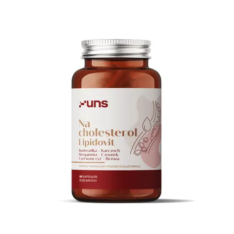 UNS - Na Cholesterol Lipidovit - 60 kapsułek
