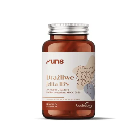 UNS - Na Drażliwe Jelita IBS - 30 kapsułek