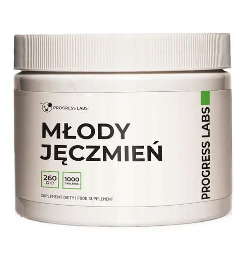 Progress Labs - Młody Jęczmień 250 mg - 1000 tabletek
