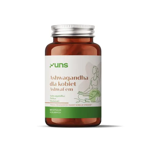 UNS - Ashwagandha dla kobiet AshwaFem - 60 vege kaps.