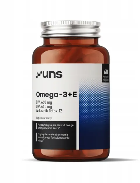 UNS - Omega - 3 + E- 60 kaps.