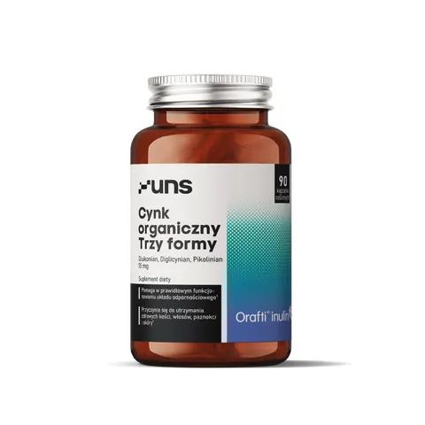 UNS - Cynk organiczny Trzy formy 90 vege kaps