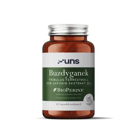 UNS - Buzdyganek + Bioperine - 60 vege kaps.