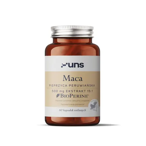 UNS - Maca + Bioperine 60 vege kaps.
