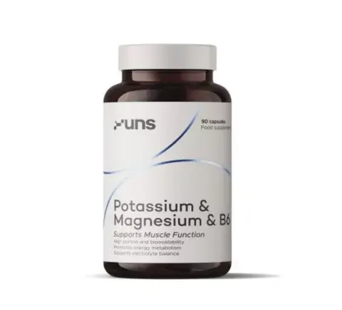 UNS - POTASSIUM & MAGNESIUM & B6 90 KAPS.